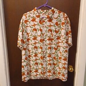 Goodfellow & Co Men's Pink Coconut Print Shirt Size XXL